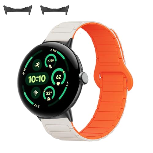 Correa de silicona suave para Google Pixel Watch 4 45MM miniatura 1
