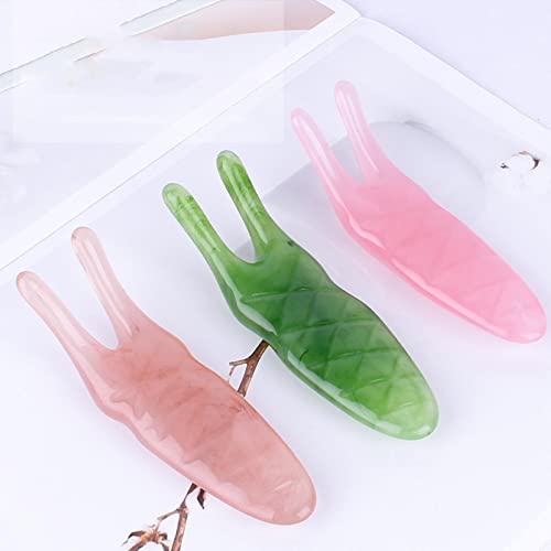 Image of Gua Sha Scraping Tool Natural Resin Face Stone Scraper Lifting Amber Pink|DIY, Massager, Machine For Pain Relief for Men And Women, Skin Care Tool, Footrest Stool For Home, Facial tools|