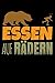 Essen Auf Rädern: Liniertes Notizbuch Din-A5 Heft für Notizen