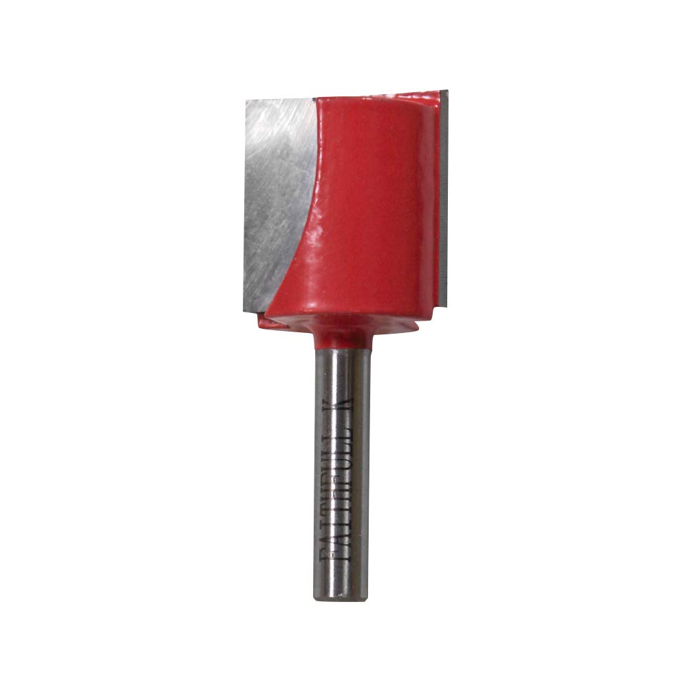 Faithfull Router Bit Tct Two Flute 25.0 X 25Mm 1/4In Shank