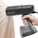 Ropilly Dampfglätter mit Saugfunktion, 2100W Reisebügeleisen mit 5000Pa Saugkraft, 35 g/min Dampf, 440 ml Wassertank, 3 Dampf- & 3 Saugstufen, Schnellaufheizung, für Zuhause & unterwegs