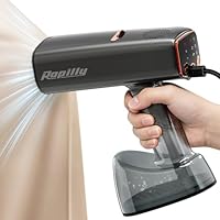 Ropilly Dampfglätter mit Saugfunktion, 2100W Reisebügeleisen mit 5000Pa Saugkraft, 35 g/min Dampf, 440 ml Wassertank, 3 Dampf- & 3 Saugstufen, Schnellaufheizung, für Zuhause & unterwegs