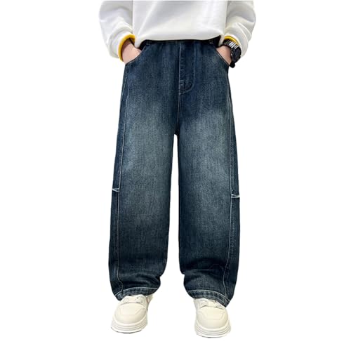 Jean baggy garçon 10 ans pantalon large style urbain Y2K