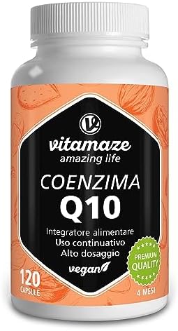 Vegavero Coenzima Q10 200mg 120 Capsule Vegavero - integratore