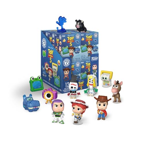 Funko Mystery Mini - Toy Story 5 - Woody, Buzz Lightyear, Lilypad and More - 1 of 12 to Collect - Styles May Vary - Figurine en Vinyle de Collection - Idée...