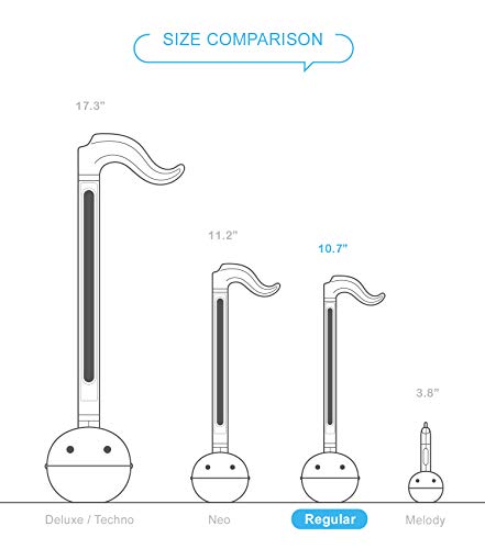 Image of Otamatone Japanese Electronic Musical Instrument Portable Music Synthesizer from Japan by Maywa Denki Educational Fun Gift for Children, Teens & Adults - Black White Unicorn Set