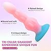 BDSMYEE Anal Dildo Silikon mit Saugnapf, Monster Dildo Analplug Plugs Sexspielzeug Analspielzeuge Analdehner Masturbator Sex Spielzeug für Paare extrem sex (L) #5