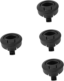 Toddmomy 2pcs Pull Hatch Latch marine boat hatch boat cabinet pull round pull for deck non locking handle cabinet handles boat deck latch flush latch boat door latch Hinge rubber RV