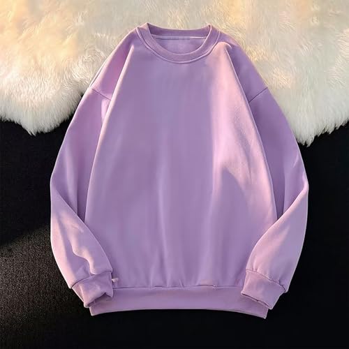 Sweatshirts for Men Lightweight Casual Crewneck Oversized Pullover Loose Fit Longs Sleeve Shirts Fall Fashion Clothes2