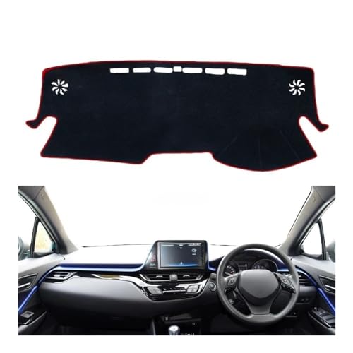 Parasol para salpicadero de coche CHR alfombrilla protectora ideal para viajes largos en verano 4