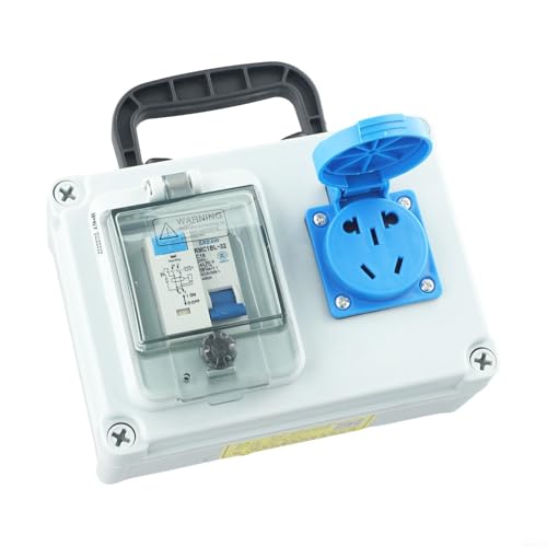 Distributore di corrente 10A 250V con interruttore impermeabile