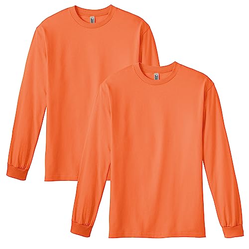 T-Shirt American Apparel G1304 manches longues coton lot de 2 hauts mixtes saison automne