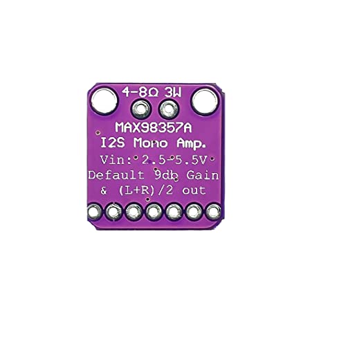 Image of xcluma MAX98357 I2S DAC 3W Class D Mini Stereo Amplifier Module 3.3V-5V