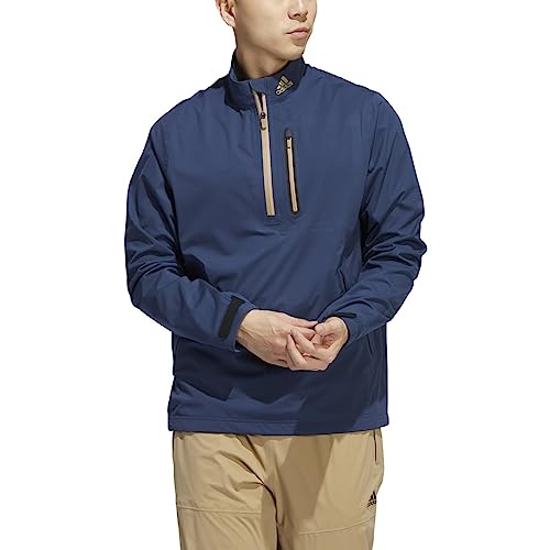 adidas RAIN.RDY Half Zip Mens Golf Jacket M at Amazon Men's
