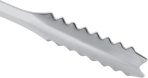 Fydun Juego de 5 pinzas de hielo para el hogar, cocina, acero para familias (5 pinzas)