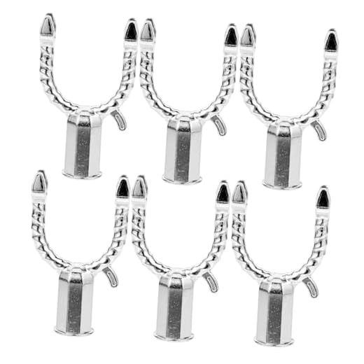 Milisten 6 Piezas Herramienta para Enderezar Plantas Suministros De Árboles Frutales Gancho De Poste De Largo Ferramentas Aleación De Aluminio Arbol De Jardineria Protección contra La Nieve