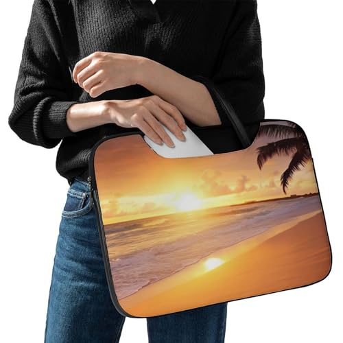 Bolsa para Laptop 15.6" Impermeable de Cuero Ligera miniatura 7