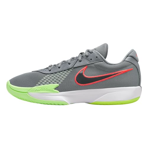 Nike Men's Air Zoom G.T. Cut Academy Basketball Shoe, Smoke Grey/Dk Smoke Grey/Barel, 8