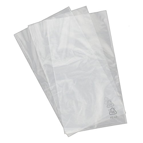 Flachbeutel/Tüte (Transparent / 24 x 16 cm - 500 Stück) TOP QUALITÄT Cover