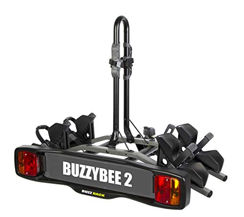 BUZZRACK New Buzzy Bee 2 - Portabicicletas sobre enganche para bicicleta