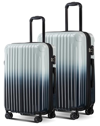Image of Carry on Luggage 2 Piece(20in /24inch - Airline Approved Suitcases with Spinner Wheels, Built-In TSA Lock,Hard Shell Expandable Suitcases