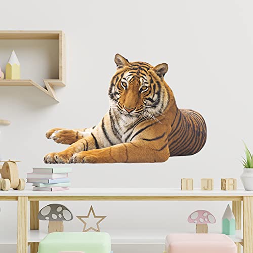 Vinilo adhesivo Safari Jungla Tigre para pared miniatura 5