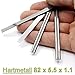 4 Stück HM Hartmetall Wendemesser/Hobelmesser für Bosch Elektrohobel PHO 25-82 / PHO 200 / PHO 16-82