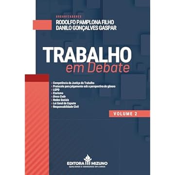 Capa do livro Trabalho em Debate - Volume 2