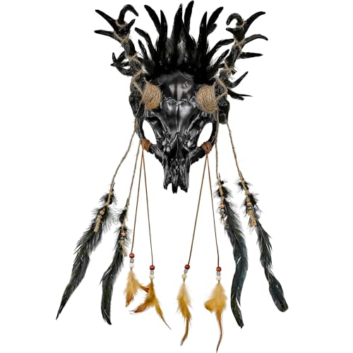 W WIDMANN MILANO Party Fashion - Schamanenmaske Stierschädel mit...