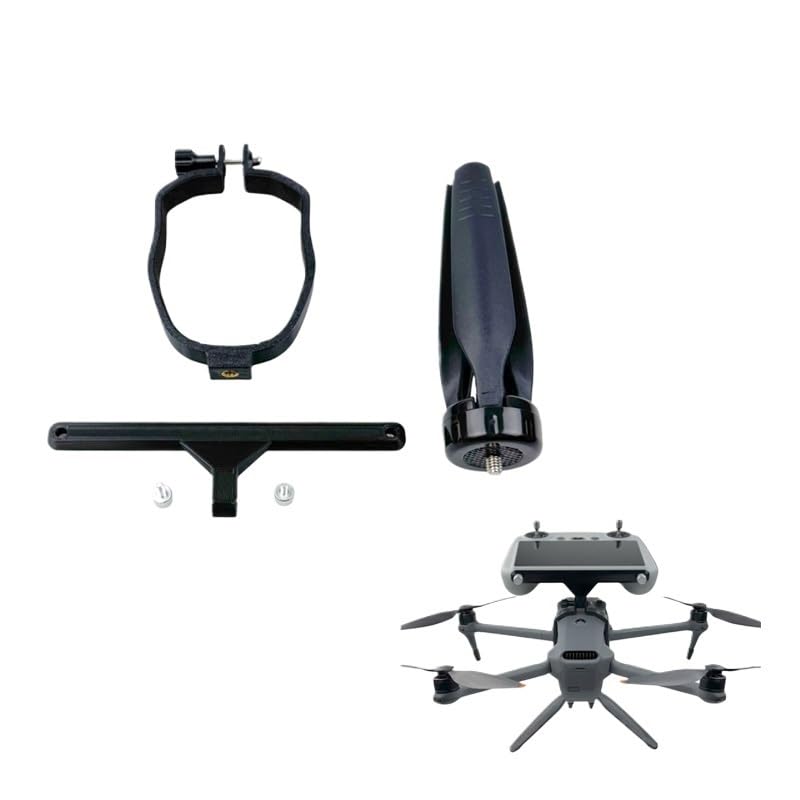 Kit de trípode con Soporte Mano para dron dji Mavic 4 Pro, estabilizador cámara y Gimbal para grabación vídeo, Mando RC 2(RC 2-Style 2)