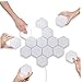 Hexagone lumières LED Honeycomb Intérieur Applique Splicing Nanoleaf Veilleuse modulaire Écran tactile Lampes 8PCSLED Wall Light