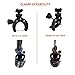 Crescendo CR-25 Drink Bottle Holder - Cup Caddy - Water, Other Beverage - Mount Clamp Accessory for Mic Stand, Handle Bar, Pole, Music or Microphone Boom Stand