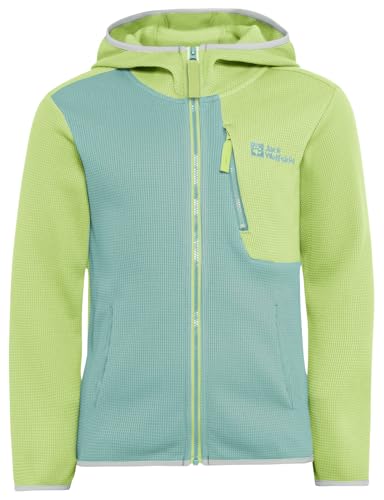 Jack Wolfskin Unisex Kinder Actamic Grid Midlayer Fleece-Jacke,...