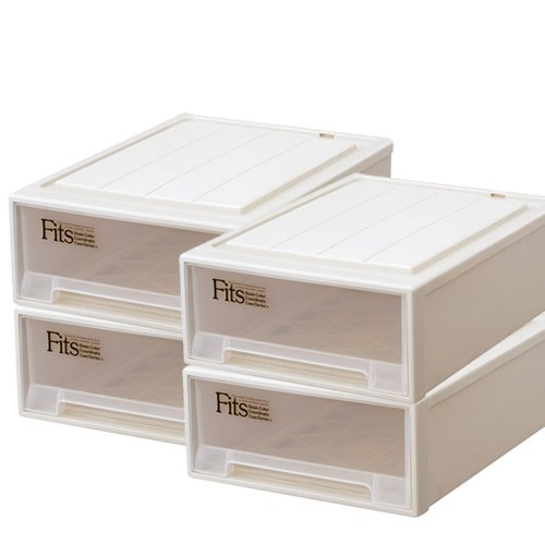 Amazon｜Fits フィッツケース 衣装ケース まとめ買い4個セット