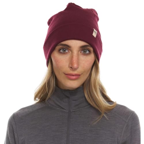 Image of 100% Merino Wool Cuff Beanie - Warm Winter Hat - Novelty Beanie - Toque