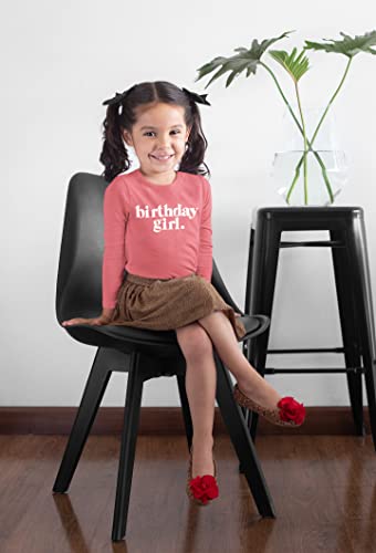 Image of Birthday Girl Shirt Outfit Year Old Kids for Toddler 1st 2nd 3rd 4th 5th 6th 7th