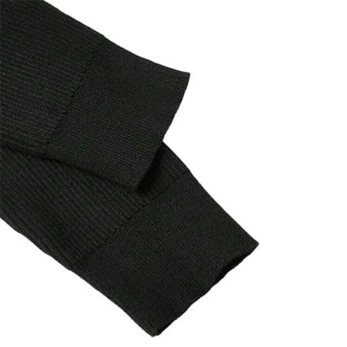 Mens Ribbed Slim Fit Casual Knitted Tops Pullover Turtleneck Sweater4