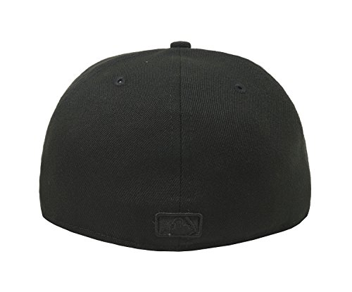 Gorra New Era 59Fifty Oakland Athletics Negro talla 7 1/4 miniatura 4