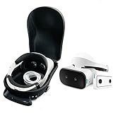 Esimen Hard Travel Case for Samsung HMD Odyssey+ Lenovo Mirage Solo VR Headset and Controllers Accessories Carry Bag Protective Storage Box (Black)