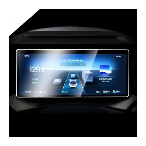 Protection d'écran Lynk Co 08 verre trempé 9H anti-empreintes pour navigation GPS