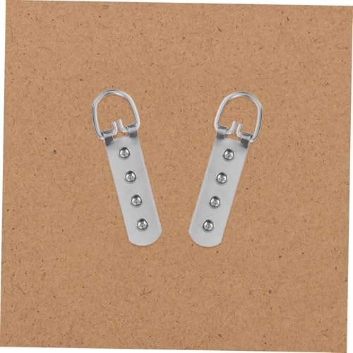 Image of KALLORY 8pcs Robust Metal Picture Frame Hooks Heavy Duty D-Ring Hangers for Hanging Artwork Mirrors