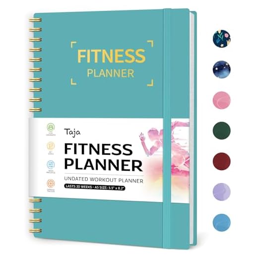 Fitness Workout Journal - Blue Edition