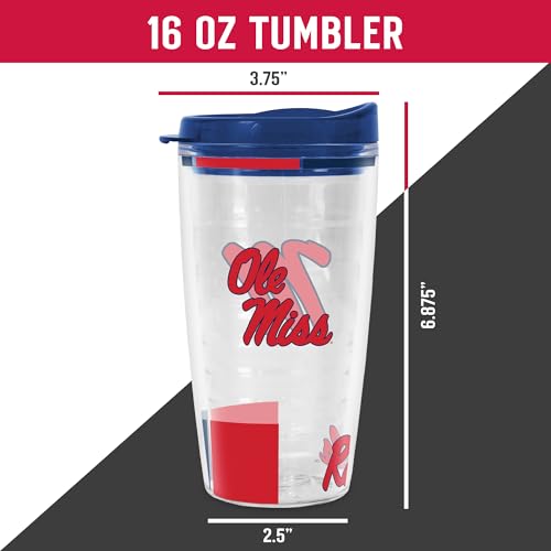 Image of Rico Industries NCAA Double Wall Tritan Tumbler 16oz or 22oz