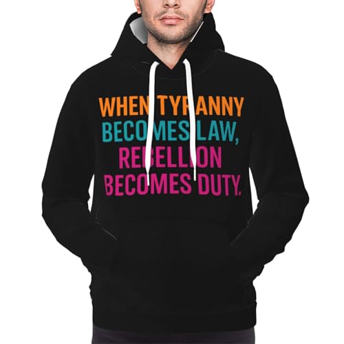 Mens Hoodie Long Sleeve Pullover Fashion Hooded Sweatshirts