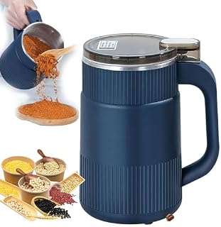 Molinillo de café eléctrico con 8 cuchillas de acero inoxidable, potente máquina de molienda de 300 W para granos de café, especias, nueces, granos y pimientos, perfecto para cocina y uso doméstico