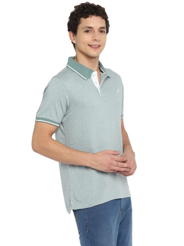 AMERICAN CREW Polo Half Sleeves T-Shirt for Men