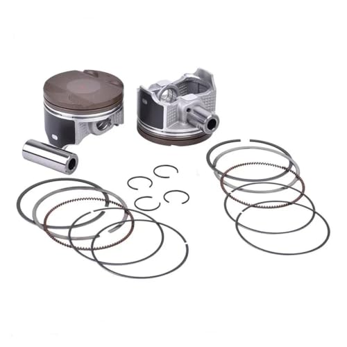 Piston et anneaux de cylindre 67mm haute précision 13001-0742