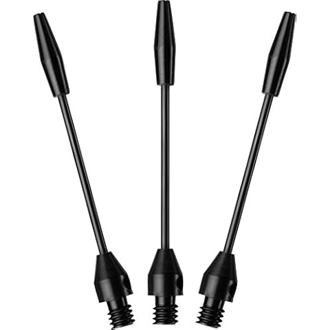 Viper Steel Wire Dart Shaft: Medium (MD), Black, 3 Pack Cover