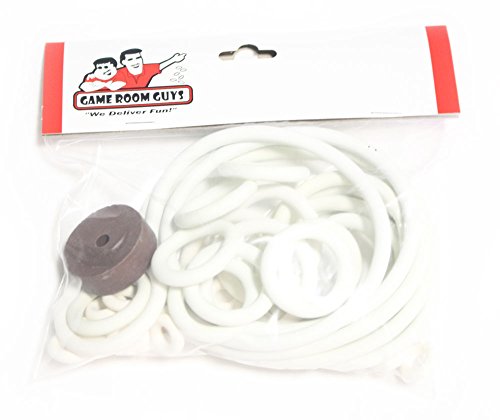Game Room Guys Gottlieb Quartette Pinball White Rubber Ring Kit