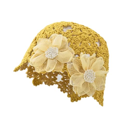 Gorro tejido a mano para mujer en verano miniatura 1
